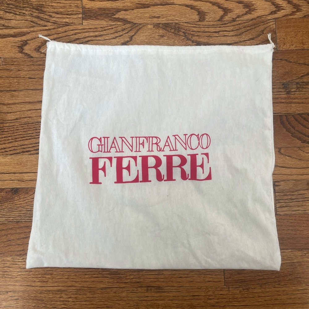 Gianfranco Ferre White Dust Bag